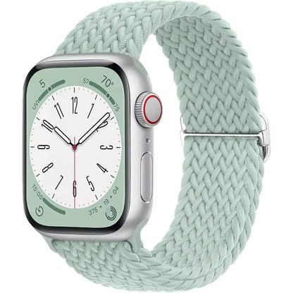 Braided Strap for Apple Watch Ultra 2 Band 49mm 44mm 45mm 40mm 41mm 42mm 44mm Series 9/8/7/6/5/4/3/SE
