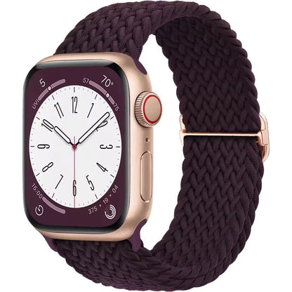 Braided Strap for Apple Watch Ultra 2 Band 49mm 44mm 45mm 40mm 41mm 42mm 44mm Series 9/8/7/6/5/4/3/SE