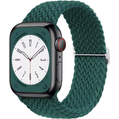 Braided Strap for Apple Watch Ultra 2 Band 49mm 44mm 45mm 40mm 41mm 42mm 44mm Series 9/8/7/6/5/4/3/SE