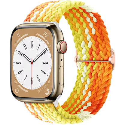 Braided Strap for Apple Watch Ultra 2 Band 49mm 44mm 45mm 40mm 41mm 42mm 44mm Series 9/8/7/6/5/4/3/SE