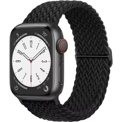 Braided Strap for Apple Watch Ultra 2 Band 49mm 44mm 45mm 40mm 41mm 42mm 44mm Series 9/8/7/6/5/4/3/SE