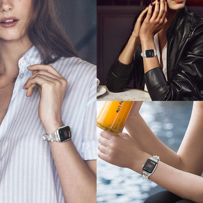 Classic Butterfly Diamond Bracelet for Apple Watch Band iWatch Series Ultra2/10/9/8/7/6/5/4/3/SE