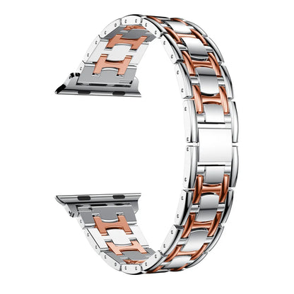 Diamond Metal Bracelet for Apple Watch Ultra2 Band 49mm 45mm 40mm 44mm 46mm 42mm Series 9/8/7/6/5/4/3/10/SE