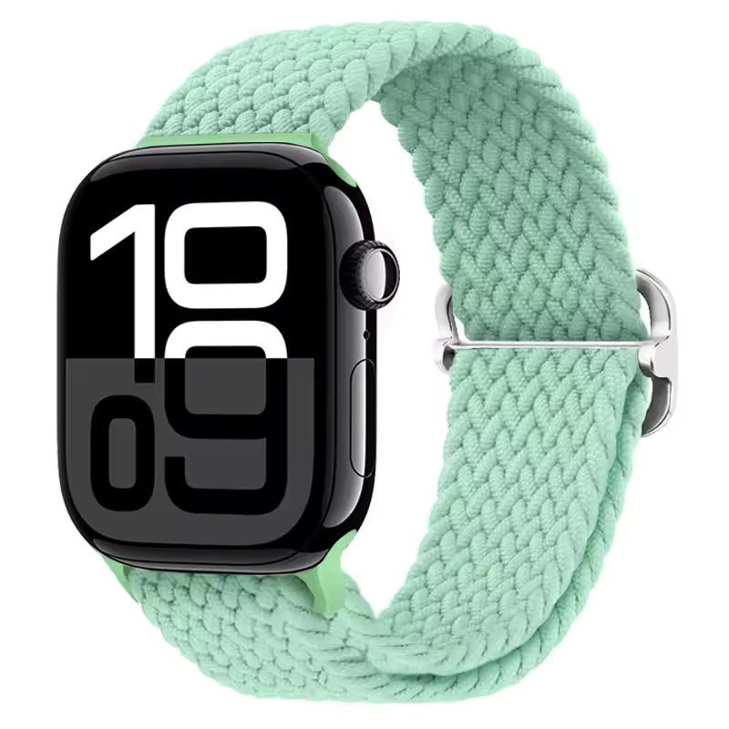 Elastic Braided Nylon Bracelet for Apple Watch Band iWatch Series Ultra/11/10/9/8/7/4/5/6/SE