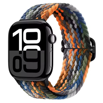 Elastic Braided Nylon Bracelet for Apple Watch Band iWatch Series Ultra/11/10/9/8/7/4/5/6/SE