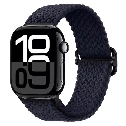 Elastic Braided Nylon Bracelet for Apple Watch Band iWatch Series Ultra/11/10/9/8/7/4/5/6/SE
