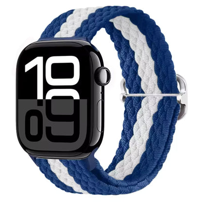Elastic Braided Nylon Bracelet for Apple Watch Band iWatch Series Ultra/11/10/9/8/7/4/5/6/SE