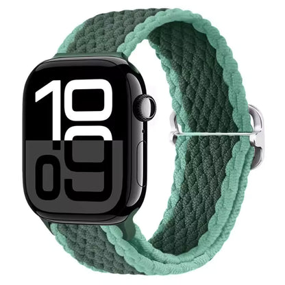Elastic Braided Nylon Bracelet for Apple Watch Band iWatch Series Ultra/11/10/9/8/7/4/5/6/SE