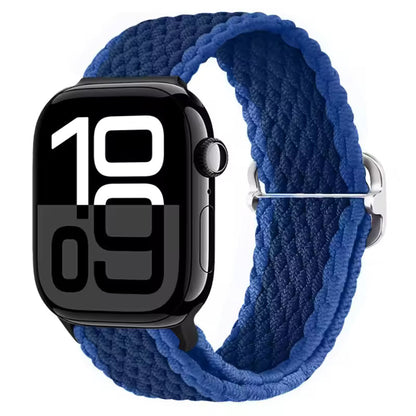 Elastic Braided Nylon Bracelet for Apple Watch Band iWatch Series Ultra/11/10/9/8/7/4/5/6/SE