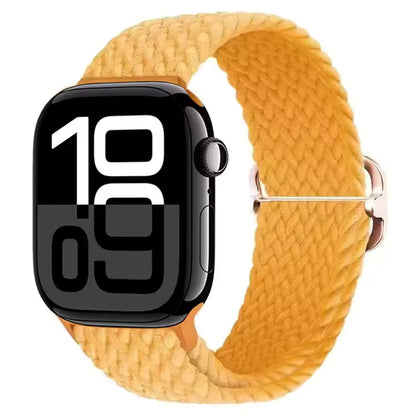 Elastic Braided Nylon Bracelet for Apple Watch Band iWatch Series Ultra/11/10/9/8/7/4/5/6/SE