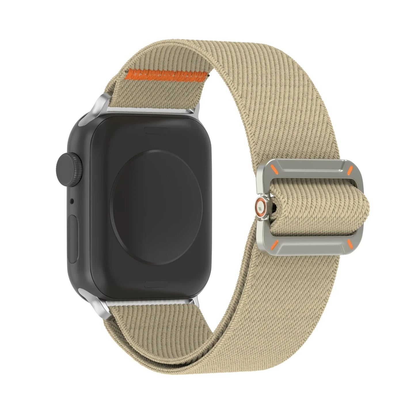 Nylon Elastic Strap for Apple Watch Ultra Band 46mm 45mm 44mm 42mm 49mm 40mm 41mm Series 11/10/9/8/7/6/5