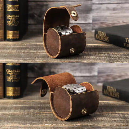 Genuine Leather Single Watch Roll Case - 3/5/10 pcs. Wholesale Watch Case