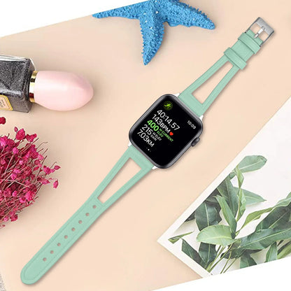 Leather Hollow Strap for Apple Watch Band iWatch Series Ultra/10/9/8/7/6/5/4/3/SE