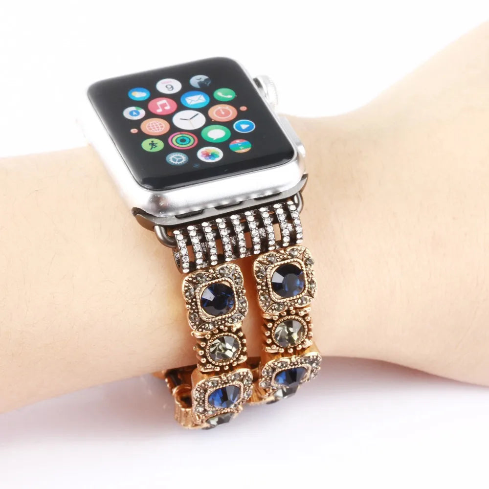 Luxury Diamond Bracelet for Apple Watch Band iWatch Series Ultra/2/10/9/8/7/6/5/4/SE