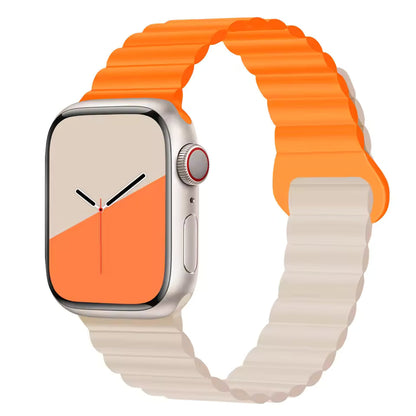 Magnetic Loop Silicone Strap for Apple Watch Ultra/2/10/9/8/7/6/5/4/3/SE2