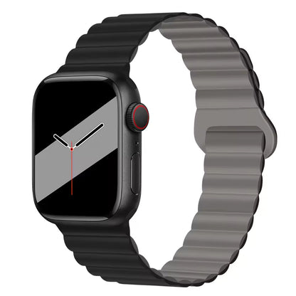 Magnetic Loop Silicone Strap for Apple Watch Ultra/2/10/9/8/7/6/5/4/3/SE2