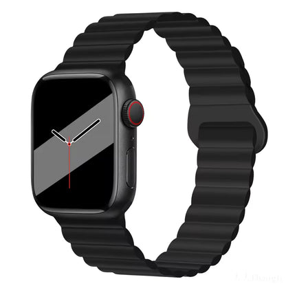 Magnetic Loop Silicone Strap for Apple Watch Ultra/2/10/9/8/7/6/5/4/3/SE2