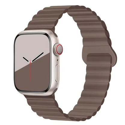 Magnetic Loop Silicone Strap for Apple Watch Ultra/2/10/9/8/7/6/5/4/3/SE2