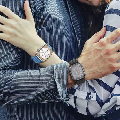 Magnetic Loop Silicone Strap for Apple Watch Ultra/2/10/9/8/7/6/5/4/3/SE2