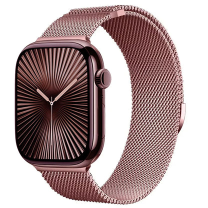 Magnetic Metal Milanese Bracelet for Apple Watch Ultra3/2 Band 49mm 46mm 45mm 41mm 44mm 40mm Series 11/10/9/8/7/6/5/4/SE2