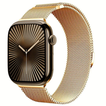 Magnetic Metal Milanese Bracelet for Apple Watch Ultra3/2 Band 49mm 46mm 45mm 41mm 44mm 40mm Series 11/10/9/8/7/6/5/4/SE2