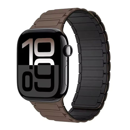 Magnetic Silicone Strap for Apple Watch Band iWatch Series Ultra3/2/11/10/9/8/7/6/5/SE