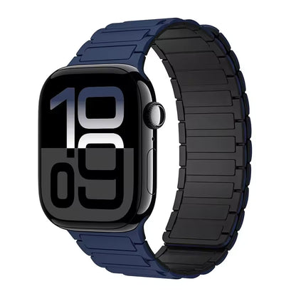 Magnetic Silicone Strap for Apple Watch Band iWatch Series Ultra3/2/11/10/9/8/7/6/5/SE