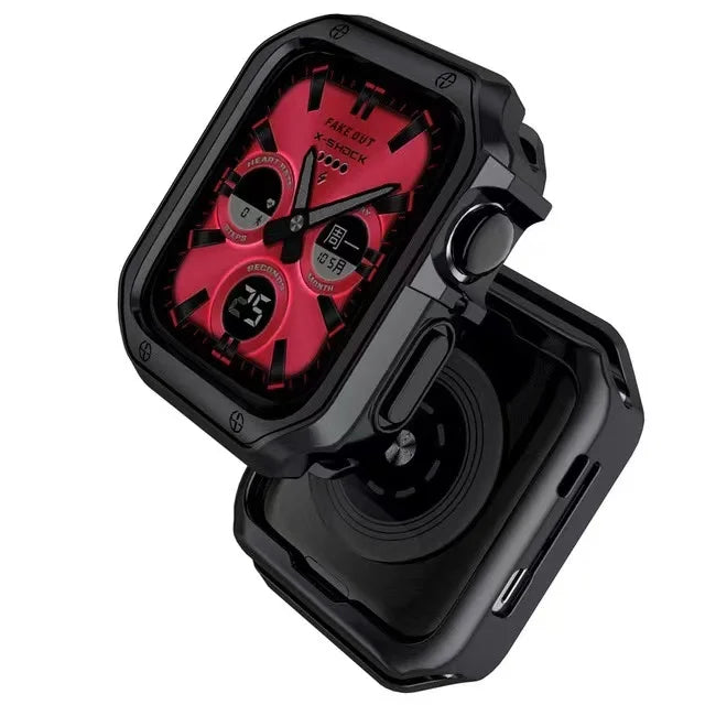 Metal Stainless Steel Strap+Case for Apple Watch Band iWatch Series 9/8/7/6/5/4/SE