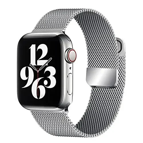 Milanese Double Section Magnetic Strap for Apple Watch Ultra2 Band 49mm 46mm 45mm 41mm 44mm 40mm 42mm Series 10/9/8/7/6/5/4/SE
