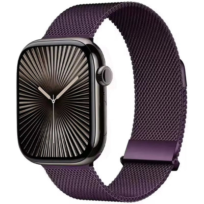 Milanese Magnetic Strap for Apple Watch Ultra2 Band 49mm 46mm 45mm 41mm 44mm 40mm Series 10/9/8/7/6/5/4/SE