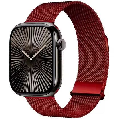 Milanese Magnetic Strap for Apple Watch Ultra2 Band 49mm 46mm 45mm 41mm 44mm 40mm Series 10/9/8/7/6/5/4/SE