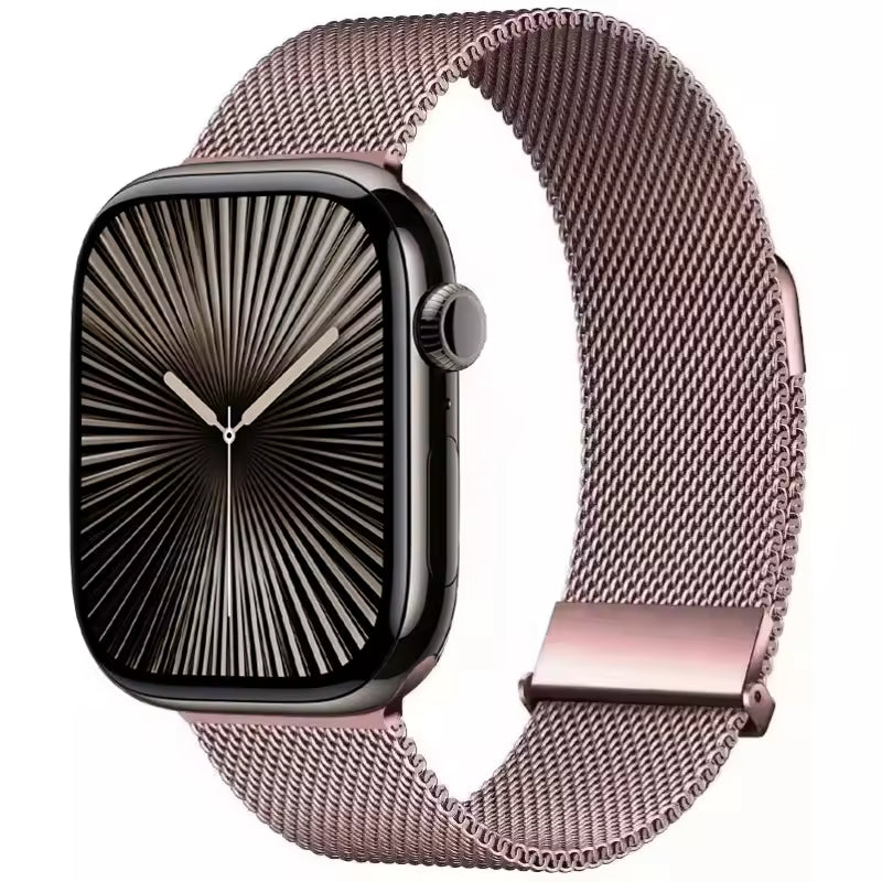 Milanese Magnetic Strap for Apple Watch Ultra2 Band 49mm 46mm 45mm 41mm 44mm 40mm Series 10/9/8/7/6/5/4/SE
