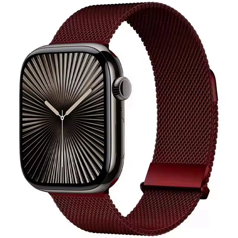 Milanese Magnetic Strap for Apple Watch Ultra2 Band 49mm 46mm 45mm 41mm 44mm 40mm Series 10/9/8/7/6/5/4/SE