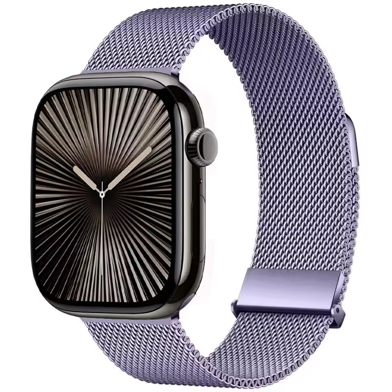 Milanese Magnetic Strap for Apple Watch Ultra2 Band 49mm 46mm 45mm 41mm 44mm 40mm Series 10/9/8/7/6/5/4/SE
