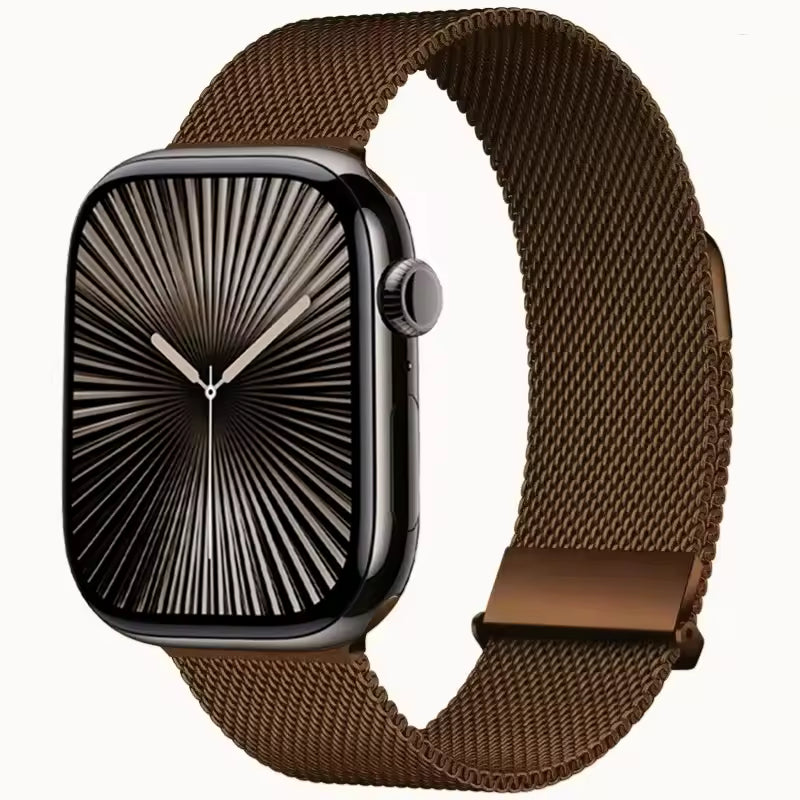 Milanese Magnetic Strap for Apple Watch Ultra2 Band 49mm 46mm 45mm 41mm 44mm 40mm Series 10/9/8/7/6/5/4/SE