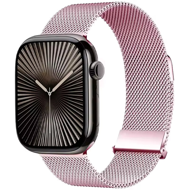 Milanese Magnetic Strap for Apple Watch Ultra2 Band 49mm 46mm 45mm 41mm 44mm 40mm Series 10/9/8/7/6/5/4/SE