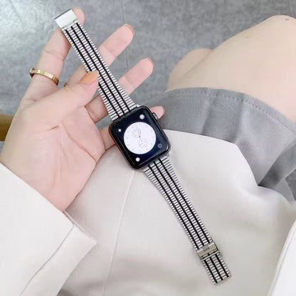 Milanese Stainless Steel Strap for Apple Watch Ultra2 Band 44mm 42mm 40mm 46mm 45mm 41mm Series 6/5/4/3/10/9/8/7/SE