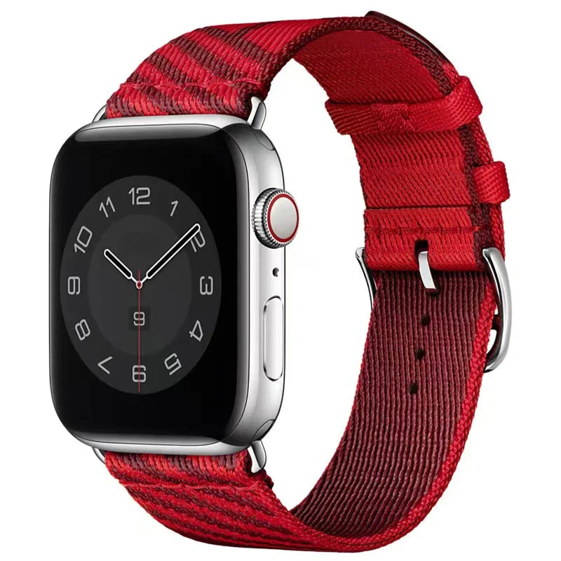 Nylon Bracelet for Apple Watch Ultra 3/2/1 Band 46mm 42mm 45mm 44mm  41mm 40mm Series 11/10/9/8/7/6/5/4/SE