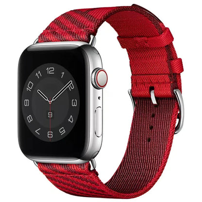 Nylon Bracelet for Apple Watch Ultra 3/2/1 Band 46mm 42mm 45mm 44mm  41mm 40mm Series 11/10/9/8/7/6/5/4/SE