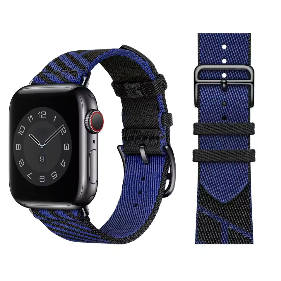 Nylon Bracelet for Apple Watch Ultra 3/2/1 Band 46mm 42mm 45mm 44mm  41mm 40mm Series 11/10/9/8/7/6/5/4/SE