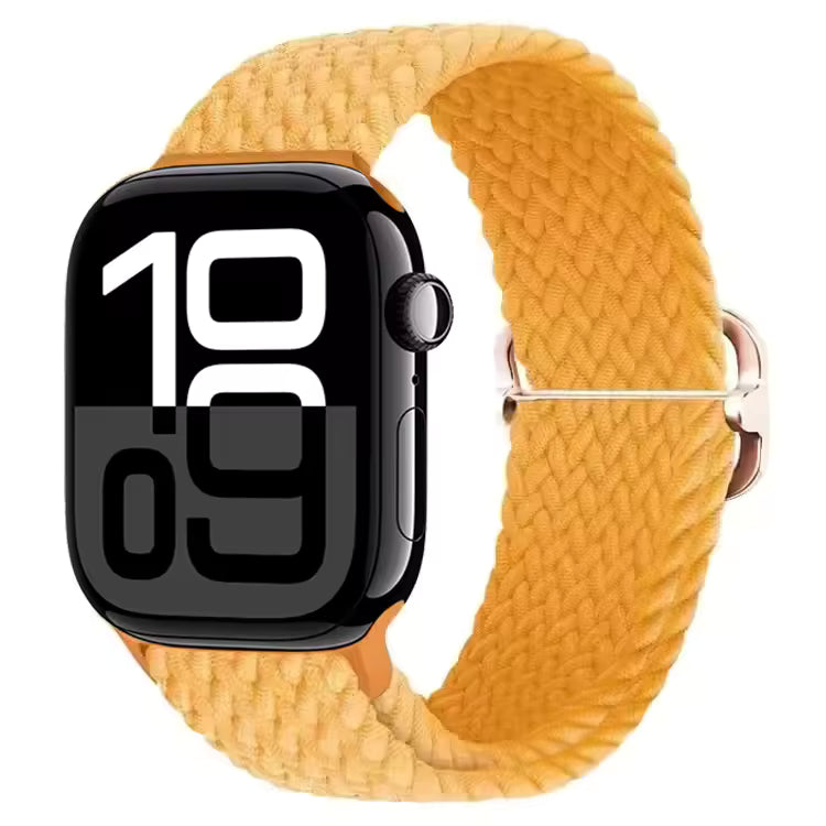 Nylon Braided Loop Elastic Strap for Apple Watch Band iWatch Series Ultra/2/10/9/8/7/6/5/4/SE/3