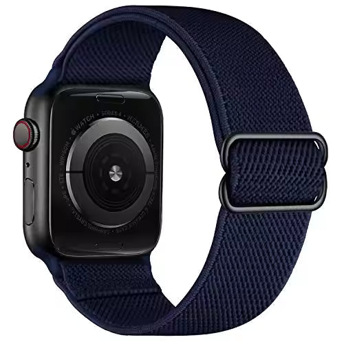 Nylon Elastic Loop Strap for Apple Watch Ultra Band 49mm 46mm 45mm 41mm 44mm 42mm 40mm Series 10/9/8/7/6/5/4/SE