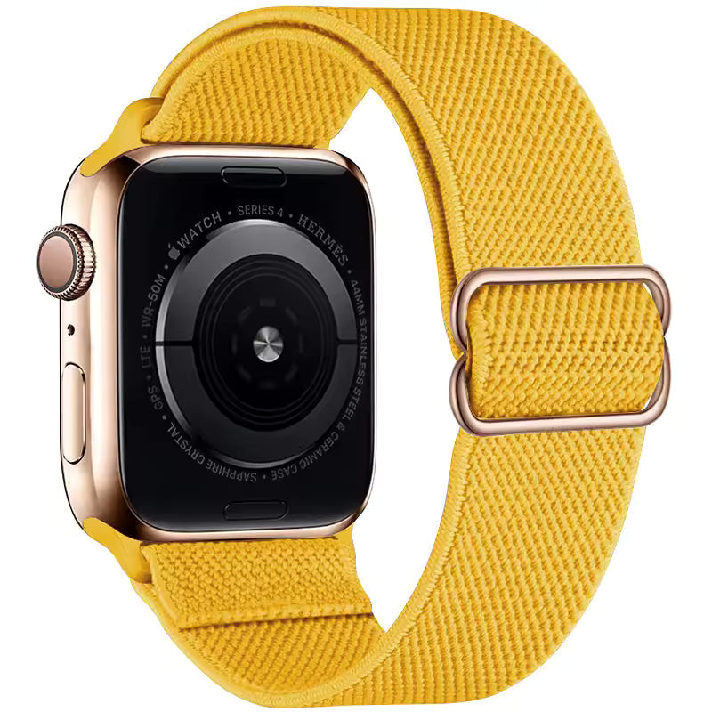 Nylon Elastic Loop Strap for Apple Watch Ultra Band 49mm 46mm 45mm 41mm 44mm 42mm 40mm Series 10/9/8/7/6/5/4/SE