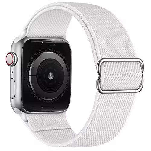 Nylon Elastic Loop Strap for Apple Watch Ultra Band 49mm 46mm 45mm 41mm 44mm 42mm 40mm Series 10/9/8/7/6/5/4/SE