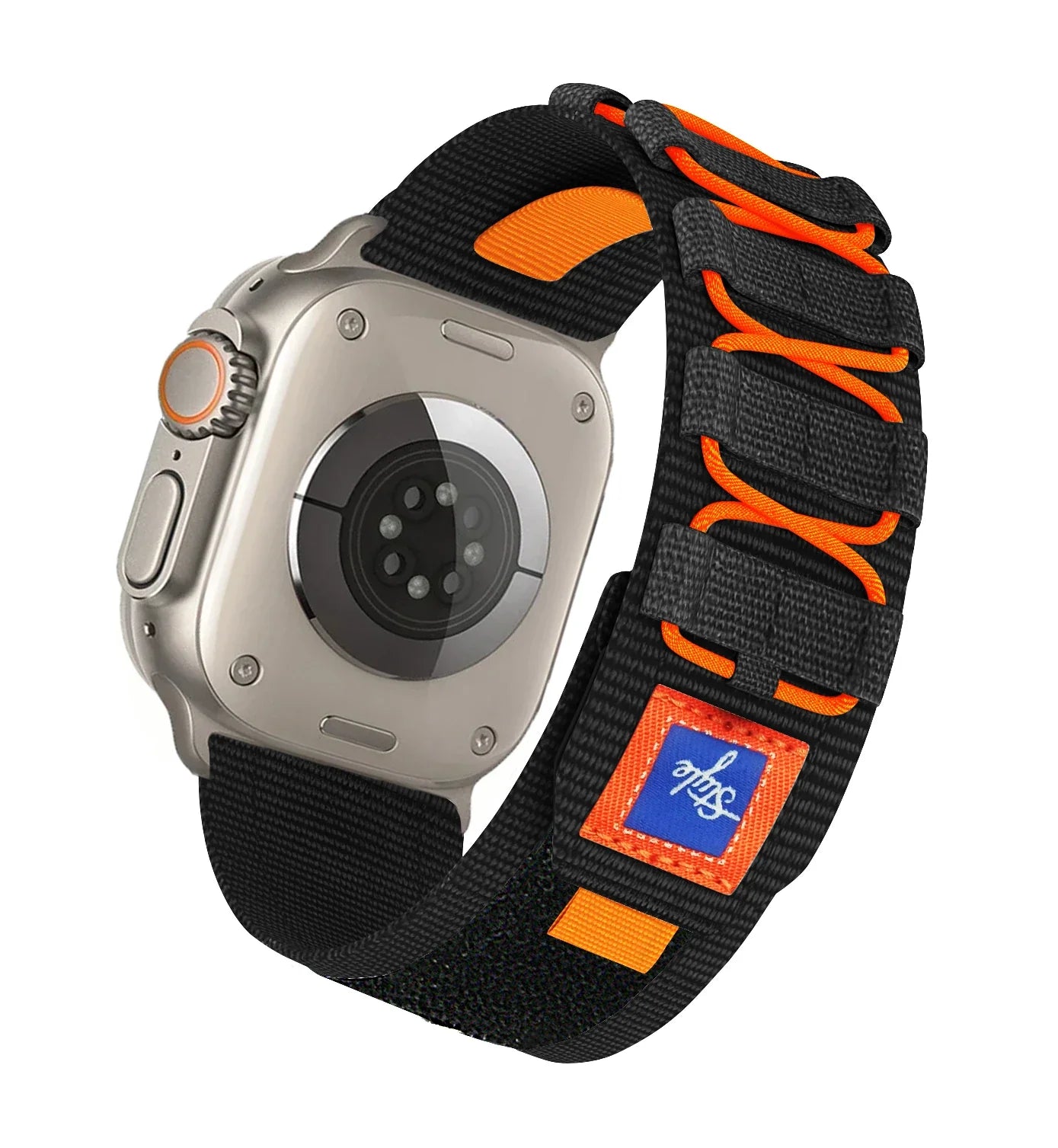 Nylon Five Loop Strap for Apple Watch Band iWatch Series Ultra2/10/9/8/7/6/5/4/SE