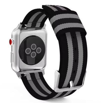 Nylon Sport Strap for Apple Watch Ultra Band 46mm 45mm 49mm 44mm 41mm 40mm 42mm Series 11/10/9/8/7/6/5/4/SE3