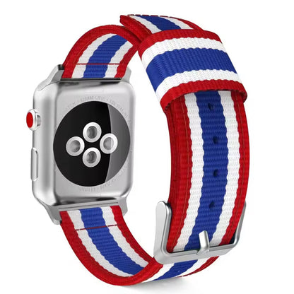 Nylon Sport Strap for Apple Watch Ultra Band 46mm 45mm 49mm 44mm 41mm 40mm 42mm Series 11/10/9/8/7/6/5/4/SE3