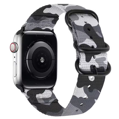 Nylon Sport Strap for Apple Watch Ultra Band 46mm 45mm 49mm 44mm 41mm 40mm 42mm Series 11/10/9/8/7/6/5/4/SE3