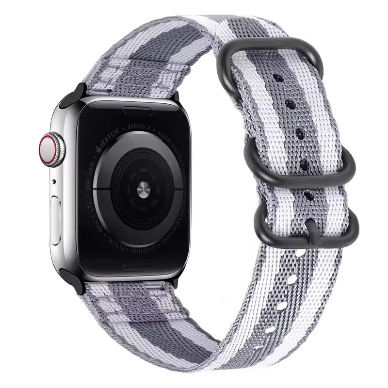 Nylon Sport Strap for Apple Watch Ultra Band 46mm 45mm 49mm 44mm 41mm 40mm 42mm Series 11/10/9/8/7/6/5/4/SE3