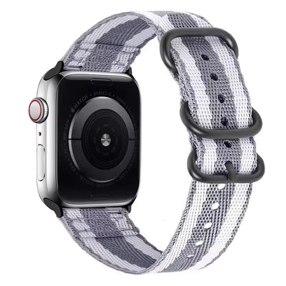 Nylon Sport Strap for Apple Watch Ultra Band 46mm 45mm 49mm 44mm 41mm 40mm 42mm Series 11/10/9/8/7/6/5/4/SE3